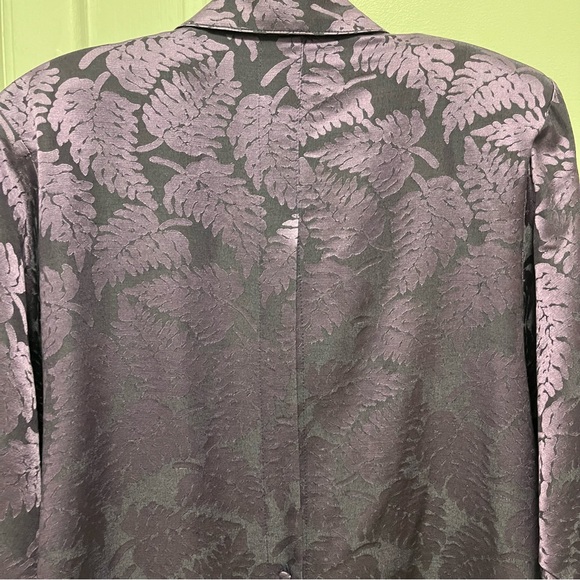 80s VINTAGE ALFRED SUNG JACQUARD SHACKET - Picture 7 of 13